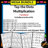 Tap the Dots Mega Bundle of 7 Multiplication Products