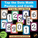 Tap the Dots Number Posters and Game Cards and Mats : Polka Dots