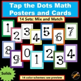 Tap the Dots Number Posters and Game Cards and Mats : Solids
