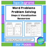 Tape Diagram-Problem Solving Interactive Notebook Activities