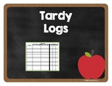 Tardy Log Spreadsheet