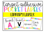Target Adhesive Pocket Labels | Library Labels