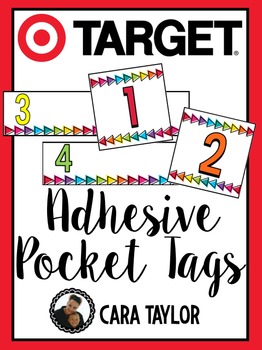 Preview of Target Adhesive Pocket Tags