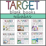 Earth Day Activities for Target Blank Books - Move Mountains in Kindergarten