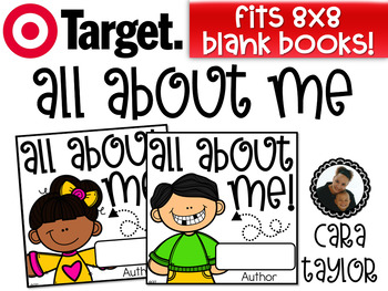 Preview of Target Blank Books All About Me
