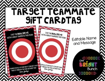 Preview of Target Gift Card Tag