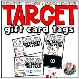 Target Gift Card Thank You Tags