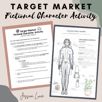 Preview of Target Market - Fictional Character Activity