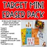 Mini Erasers Letter and Number Pack-Back to School
