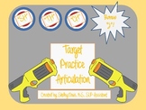 Target Practice Articulation Pack SH, CH, TH - Speech Therapy