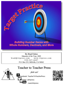 Preview of Target Practice: Developing Numbers Sense with Whole Numbers, Decimals, and More