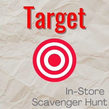 Preview of Target Scavenger Hunt, Community Based Instruction, Special Ed CBI