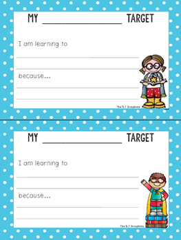Learning Target Posters- Suitable for ANY subject! by The SLT Scrapbook