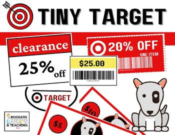 Preview of Tiny Target Themed Classroom Store