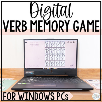 Preview of Teaching Verbs and Expanding Utterances - Digital Interactive Game for Windows