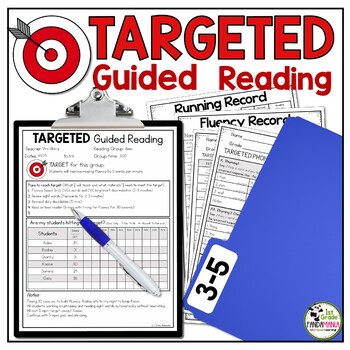 Preview of Guided Reading Plan and Resources (Grades 3-5) with NEW Fillable Form