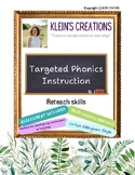 Targeted Phonics Instruction: Reteach First Grade Phonics Skills