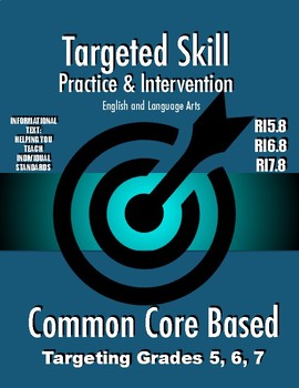 Preview of Targeted Skill Practice and Intervention: RI5.8, RI6.8, & RI7.8 (Argument/Claim)