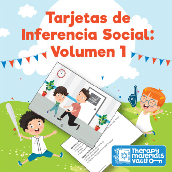 Preview of Tarjetas de Inferencia Social Volumen 1 (Social Inference Cards Volume 1)