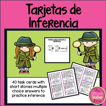 Preview of Tarjetas de Inferencia en Español