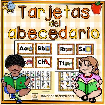 Tarjetas del Abecedario by Kidscanlearnschool | Teachers Pay Teachers