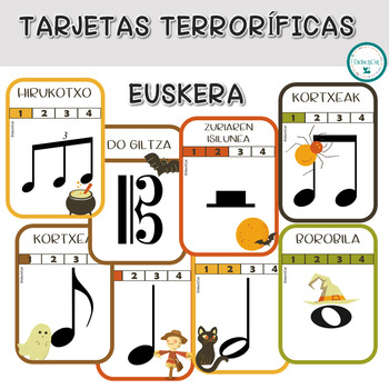 Preview of Tarjetas musicales terroríficas - Euskera