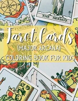 Preview of Tarot Card Coloring Book