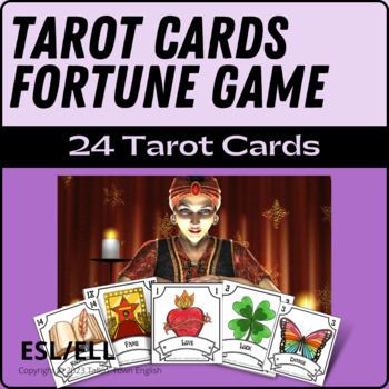 Tarot Cards: Verb Tense Practice for Past, Present, Future Fortune ...