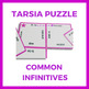 Tarsia Domino Style Puzzle Game For Common French Infinitive Verbs