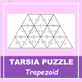 Tarsia Puzzle TEMPLATE | Trapezoid Puzzle Tarsia