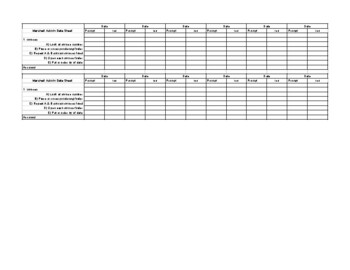 Preview of Task Analysis Admin Job Data Sheet