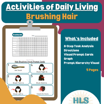 Preview of Task Analysis: Brushing Hair (Life Skills, Autistic Support, Special Ed)