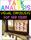 Task Analysis Cards with Visual Checklists for Life Skills