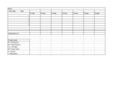 Task Analysis Data Sheet
