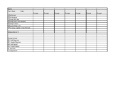 Task Analysis Data Sheet Sweeping