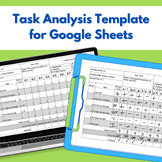 Task Analysis (TA) Template for Google Sheets