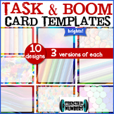 BRIGHT Task & BOOM Card Template Pack 10 designs Distance 