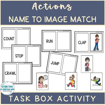 Preview of Task Box Activity Actions Name to Image Matching