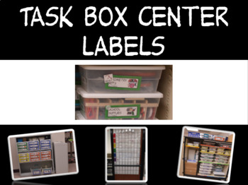 Preview of Task Box Center Labels