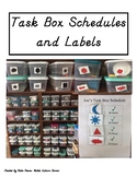 Task Box Labels and Schedules