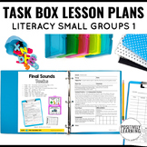 Task Box Lesson Plans for Small Literacy Groups Reading In