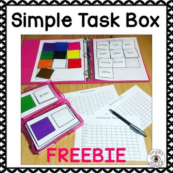 Task Box for Basic Skills--Colors