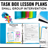 Task Boxes Lesson Plans Bundle Year Long Special Education