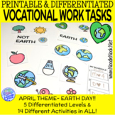 Task Boxes for Special Ed (Earth Day Work Bins or Morning 