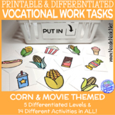 Task Boxes for Special Ed (Movie & Corn Fall Work Bins or 