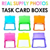 Task Card Boxes Real Supply Photos Clipart for Mockups Cov