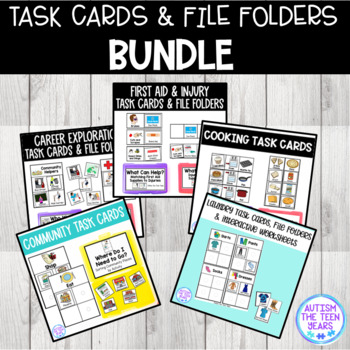 Preview of Task Card Bundle for Special Education