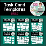 Task Card Templates Clip Art BUNDLE