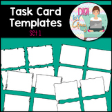 Task Card Templates Clip Art SET 1