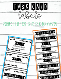 Task Card Lables - Large & Small Labels- Perfect for Iris 